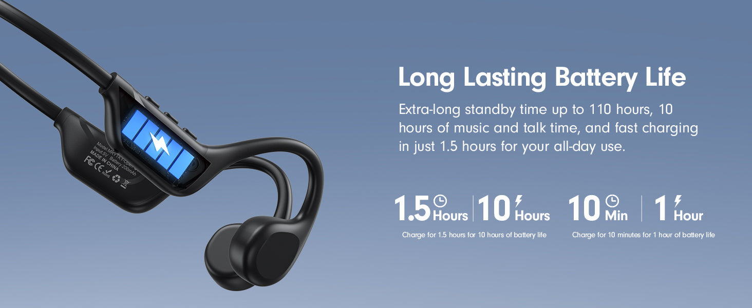 Mrytky bone conduction headphones open ear wireless black
Mrytky Bluetooth 5.4 sport headphones with mic
Mrytky waterproof bone conduction headset for running
Mrytky open ear headphones with 10 hour battery life
Mrytky wraparound bone conduction earphones for cycling
Mrytky IPX5 waterproof Bluetooth headphones side view
Mrytky titanium frame wireless sport headphones top view
Mrytky ergonomic bone conduction headphones on model